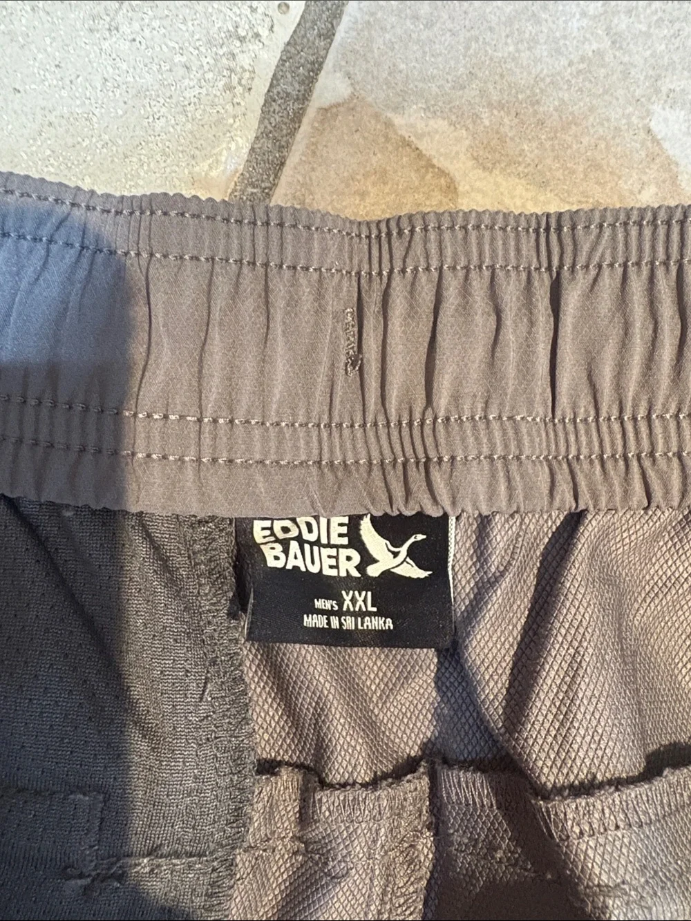 New Eddie Bauer gray woven pants, athletic pants men’s